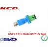 SC / APC to RF Analog signal 1550nm Fiber Optic Adapter CATV FTTH receiver