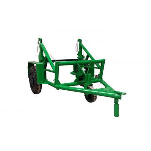 China 3t 5t 8t 10t Spray Painting Cable Drum Trailer With Damping Device supplier