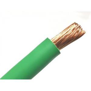 China Size 1/0 2 Soft 600 Amp Welding Cable , Bare Copper Welding Cable 35mm2 70mm2 Rubber Superflex supplier