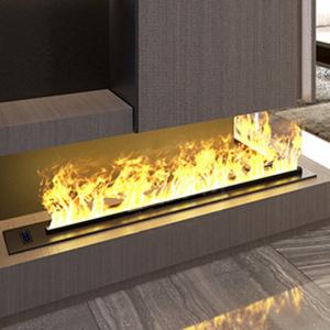1200mm Indoor Luxury stainless steel  Fireplace Fake Flame Water Vapor Fireplace