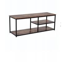 China Eco Friendly 55inch Tv Organizer Shelf Industrial Metal Media Console on sale