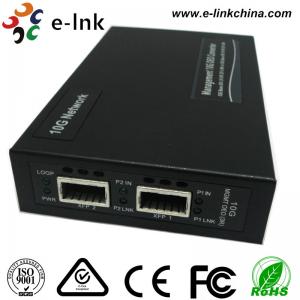 China Standalone XFP To XFP Fiber Optic To Ethernet Converter , Manageable Media Converter supplier