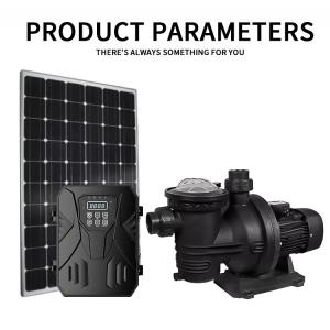 3hp Dc Solar Powered Swimming Pool Filter Pump Stainless Steel Material