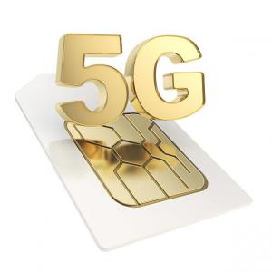 China Custom Made Pvd Coating Service 5G SIM Card / Bank Cards Chip Pvd Gold Plating supplier
