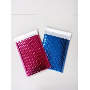 China padded mailer metallic foil bubble bag full color printing supplier