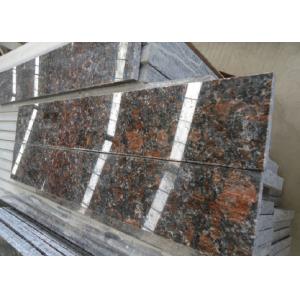 China Tan Brown English Brown polished coffee brown exterior wall cladding Granite stone tiles slabs supplier
