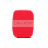 China Girl Beauty Red Square Shaped Liquid Foundation Sponge Puff Ultra Soft on sale