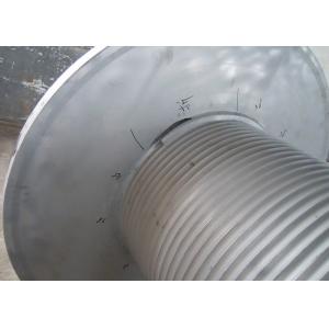 Grey Offshore Winch , Wire Rope Drum Carbon Steel / Aluminium Alloy / Stainless Steel Materials