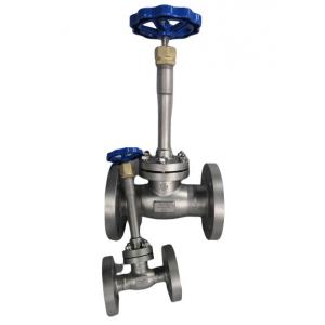 China DN15 Flange Connection LNG Cryogenic Globe Valve supplier