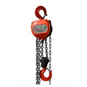 China FACTORY PRICE Safe Secure Manual Chain Block , Warehouse Lifting Chain Block Smooth Stable Sliding supplier