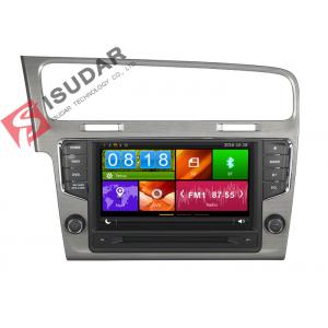 Mirror Link VW Golf Dvd Player , Volkswagen Touch Screen Radio Support Steering Wheel Control