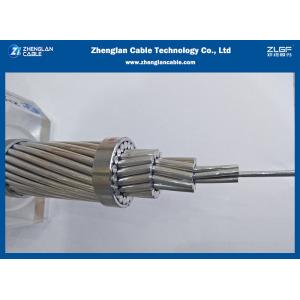 Bare ACSR Conductor 70/12sqmm With Or Without Grease Alumium Conductor Steel Reinforced