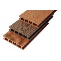 China Strong Hollow WPC Composite Deck Boards / Timber Flooring Decking on sale