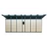 China 2021 new design intelligent parcel delivery locker steel made security structure indoor outdoor use with remote system wholesale