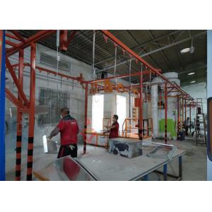 China Powder Coating Line Automatic Spray Gun For Metal Factory Powder Coating Oven supplier