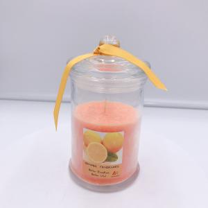 Oem Organic Orange Soy Wax Scented Mason Jar Candle  For  Sleep