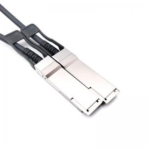 China QSFP+ Cable with PVC Jacket HP DAC for Data Transmission supplier