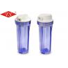 Durable Clear Plastic Filter Housing , RO Water Filter Housing 10 Inch Height