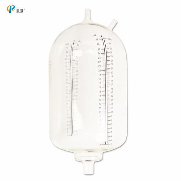 28L Iran Type Glass Milk Meter For Milk Collecting And Measuring In Milking Parlor