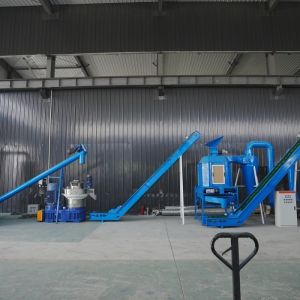 China Automated Sawdust Pellet Machine 11kw Poultry Manure Pellet Machine supplier