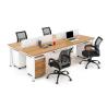 Unique Style Staff Particle Board Office Furniture With MFC Melamine Face Chipboard
