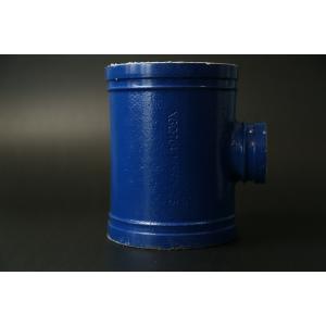 China Blue Lined Ductile Iron Grooved Fittings for DN60--DN325 Pipeline System supplier