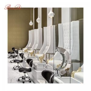 Luxury Spa Pedicure Chairs Used Nail Salon Equipment Egg Shaped Pedicure Chair Spa Pedicure Chairs Manufacturers