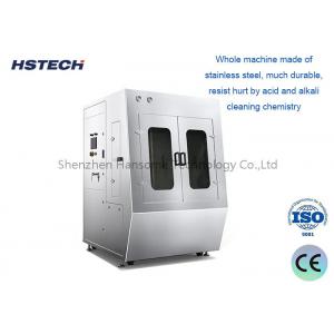 High Precision SMT Stencil Cleaning Machine with 3 Level Filter System and Emergency Stop Button