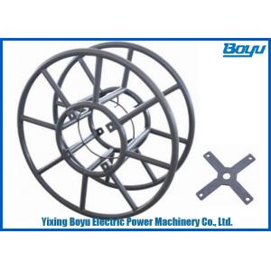 China Transmission Line Stringing Tools Accessories Steel Wire Rope Reel Diameter 1100mm supplier
