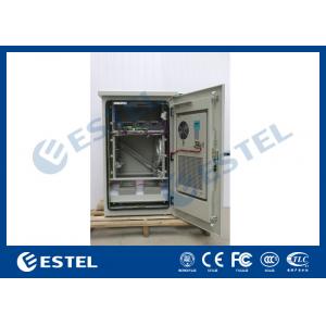 China Waterproof Sandwich Structure Outdoor Wall Mounted Cabinet With Telecom Power System And Battery supplier