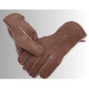 ODM Sheepskin Mittens Womens Sheepskin Lined Leather Gloves
