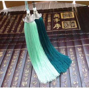 China Top quality fashion custom chinese tassels trimming fringe for bookmark home decoration supplier