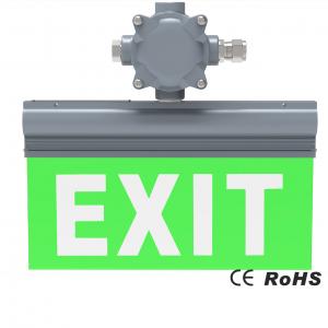 China RoHS High Efficacy 6W 0.5W LED Emergency Exit Light In Hazardous Area supplier