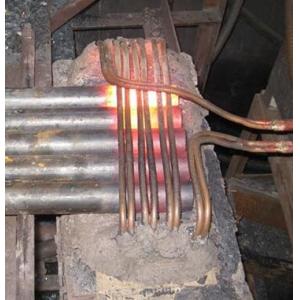 China 160kw Induction Heating Machine Steel Bar / Roll Hot Forging Furnace Machine supplier