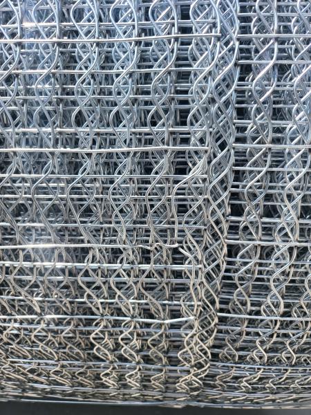 2.8 MM Welded Galvanized Pipeline Wire Mesh Anti Corrosion CWC Reo Mesh Roll