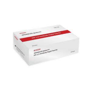 China HIV 1/2 Antibody Rapid Diagnostic Test Kit Wth Test Cassette supplier
