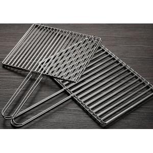 China Folding Rust Proof Bbq Grilling Basket Stainless Steel Bbq Net Mesh For Fish supplier