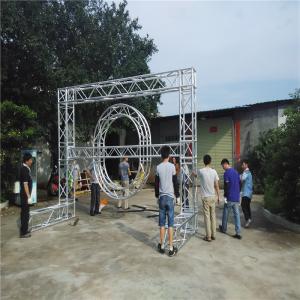 China Safety Heavy Duty Aluminum Box Truss , Non Rust Global Square Truss Lighting supplier