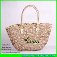 China LUDA summer fashion 2013 straw bags natural seagrass straw handbags on sale