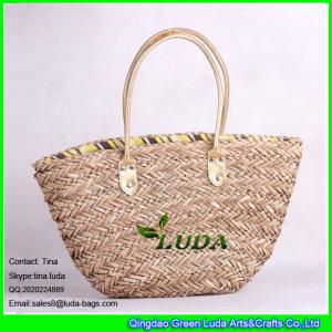 LUDA summer fashion 2013 straw bags natural seagrass straw handbags