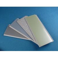China Durable bathroom UPVC Wall Panels For Interior Wall Covering , Grey Blue White Green Color on sale