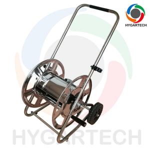 China Stainless Steel Trolley Hose Cart Supplied as Bare Hose Reel supplier