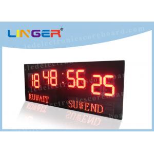 Large Size Digits LED Football Scoreboard , Soccer Stadium Scoreboard Windows Software