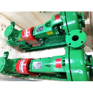 China 30KW High Performance Centrifugal Mud Pump For Drilling Waste Management supplier
