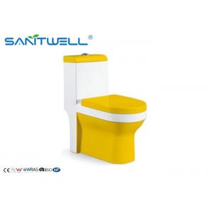 SWC211 Bathroom Toilet Suites 700*370*800 Mm / Ceramic Toilet Pan For Living Room