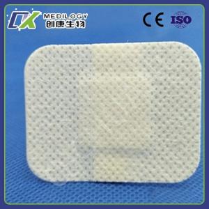 Medical Surgical Wound Plaster PU Film Non Woven Absorbent Pad Dressing