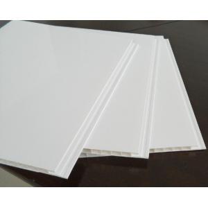 China Sound Absorbing PVC Ceiling Panels With PVC Resin For Restaurant 8mm Thickness supplier