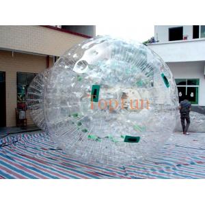 2m Clear Inflatable Zorb Ball Hot Air Sealed For Ramp / Grass Land / Hills