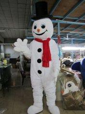 adult plush snowman christmas costume