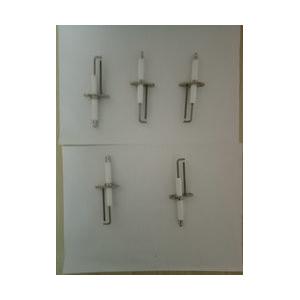 Colored ceramic ignitors;kanthal wire-electrode;ceramic laundry  probe;ceramic glazed electrode igniters；dryer`s ignitor